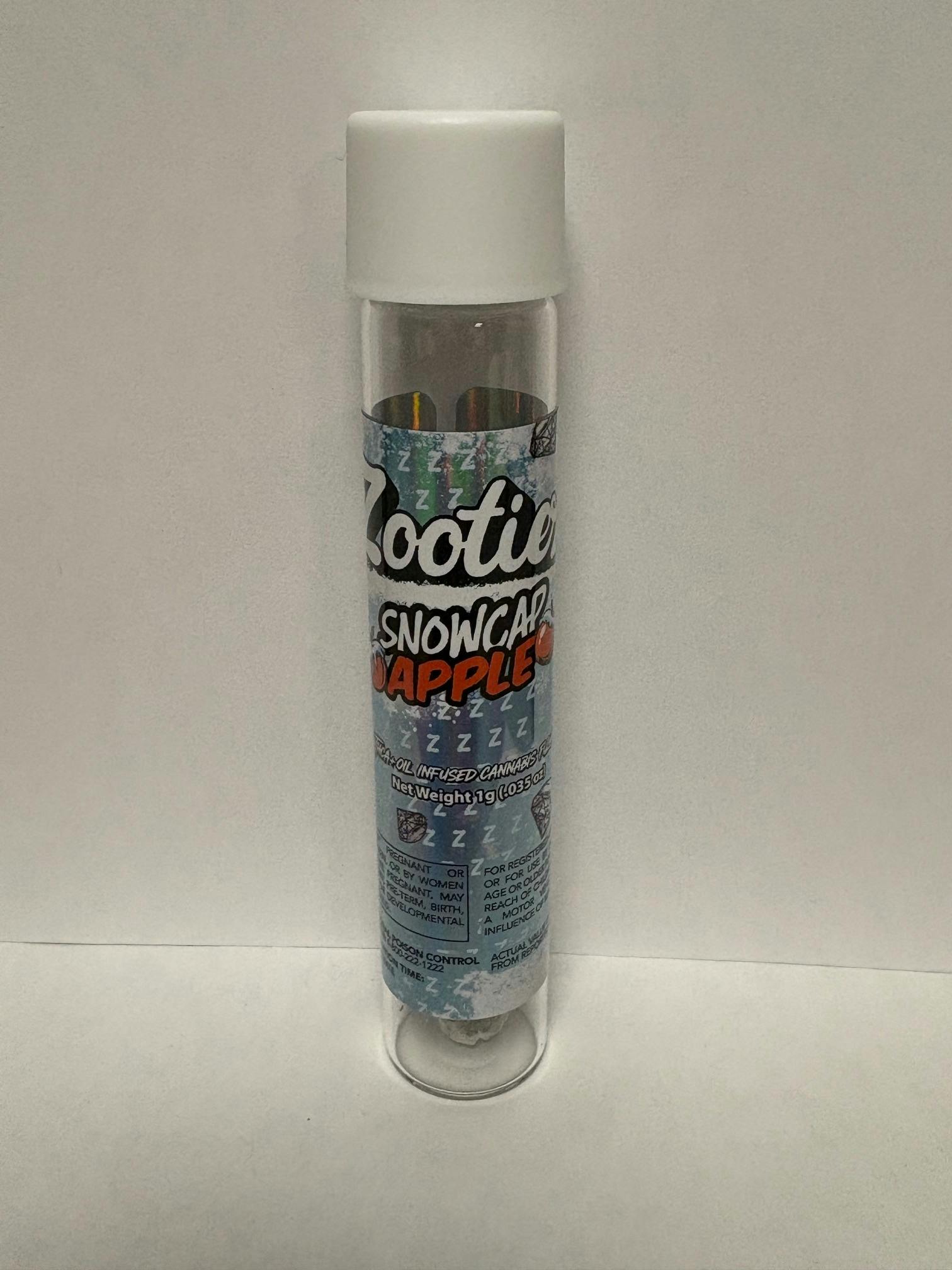Zootiez THCA Infused 1g Snowcap Apple
