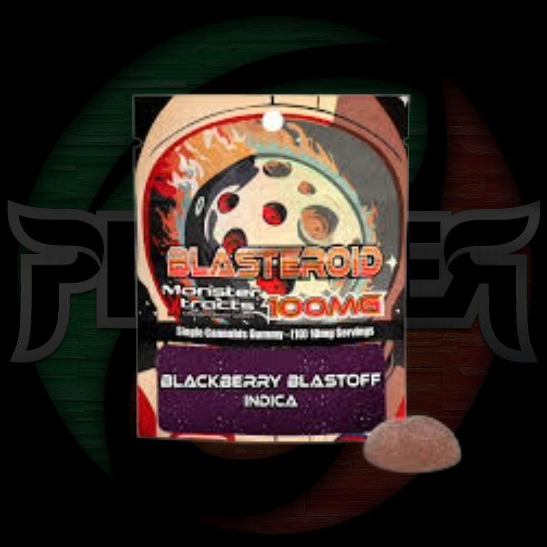 Monster Blasteroid 100mg Blackberry Blastoff