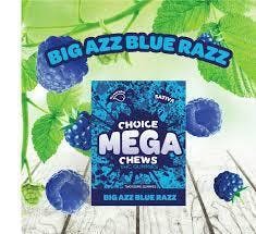 Choice Mega Chew 2pk 200mg Big Azz Blue Razz