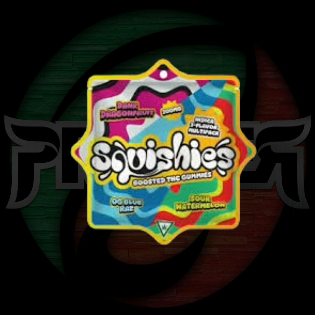 Squishies | Hybrid Variety Gummies | 200mg | 10ct | 20mg/ea