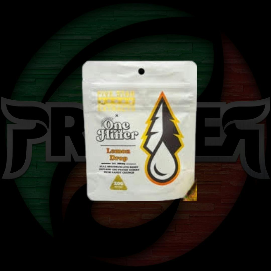 Five Star 200mg Live Resin One Hitter Gummy Lemon Drop