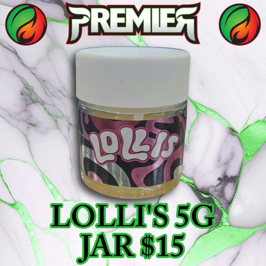 Featured Deal #1 Lolli 5g Jar $15 Vassar