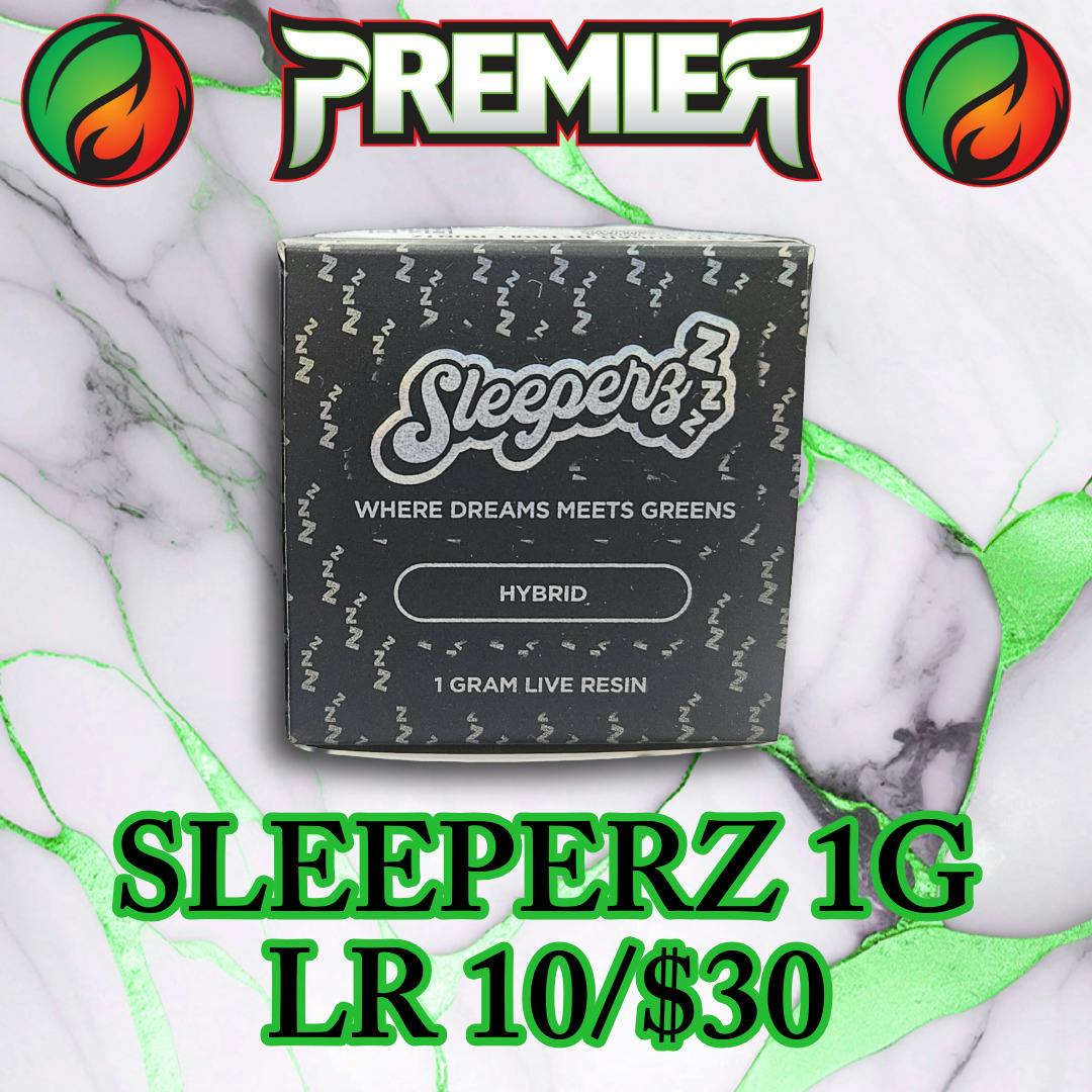 Featured Deal #3 Sleeperz Live Resin 1g 10/$30 Vassar