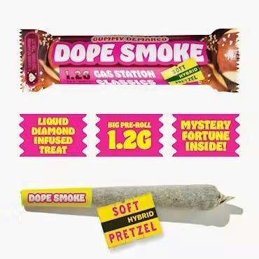 Dope Smokes Gas Station Infused Pre-Roll 1.2g Soft Pretzel