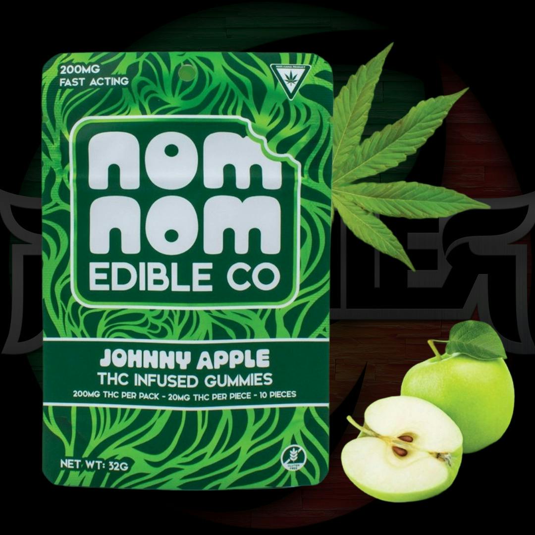 Nom Bom Gummies 200mg Mega Mango Lime