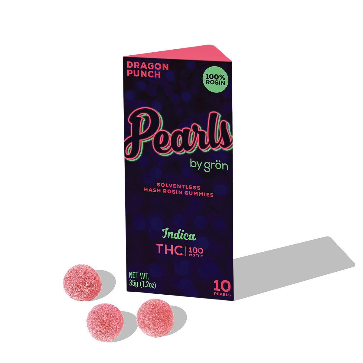 Gron | Dragon Punch | Rosin Pearls | Indica | [10pk] (100mg THC)