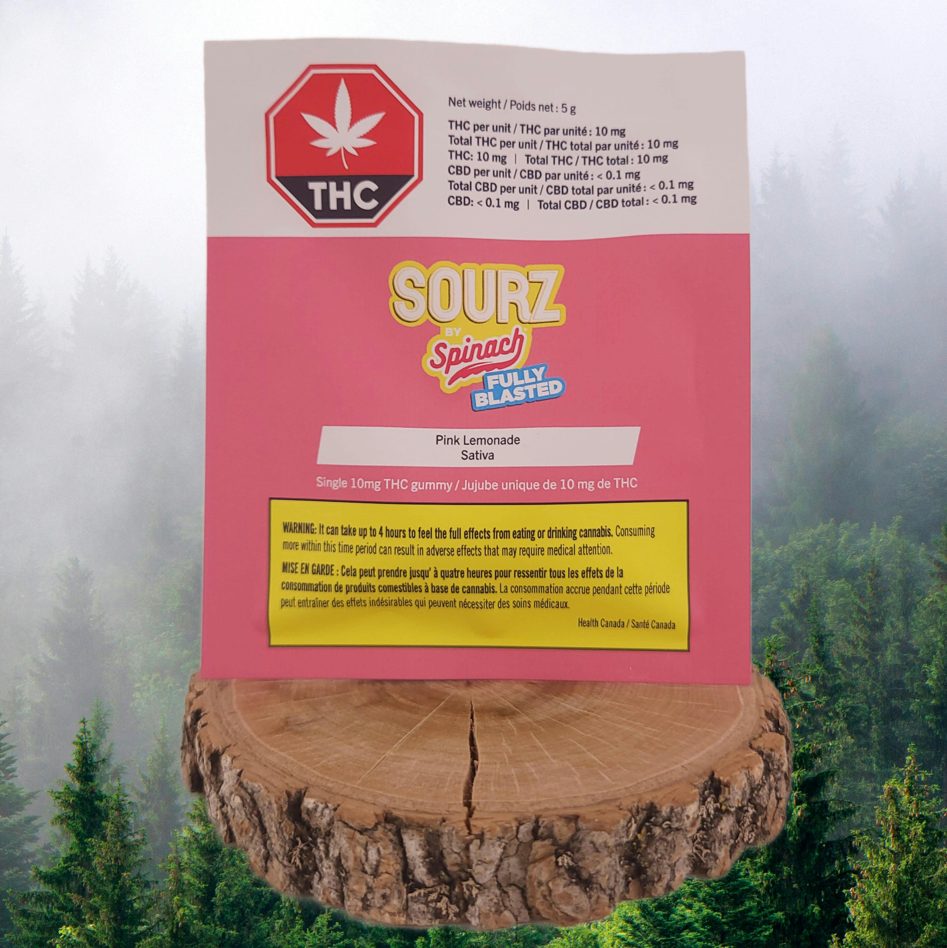 Sourz by Spinach | FULLY BLASTED PINK LEMONADE | 5g