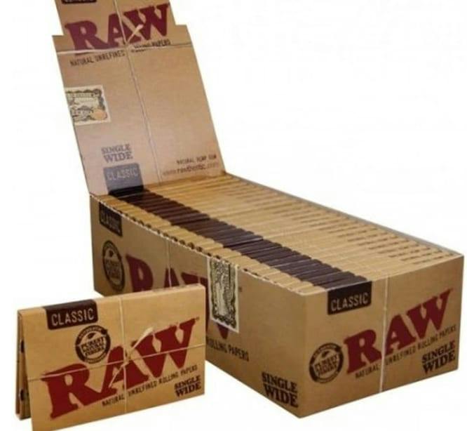 Raw Natural Single Wide Double | Unrefined Rolling Papers