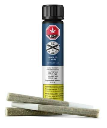 TAHOE OG PRE-ROLLS - 1.5