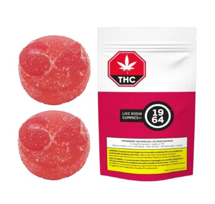 1964 | STRAWBERRY WATERMELON LIVE ROSIN CHEWS | 2 X 4.2g