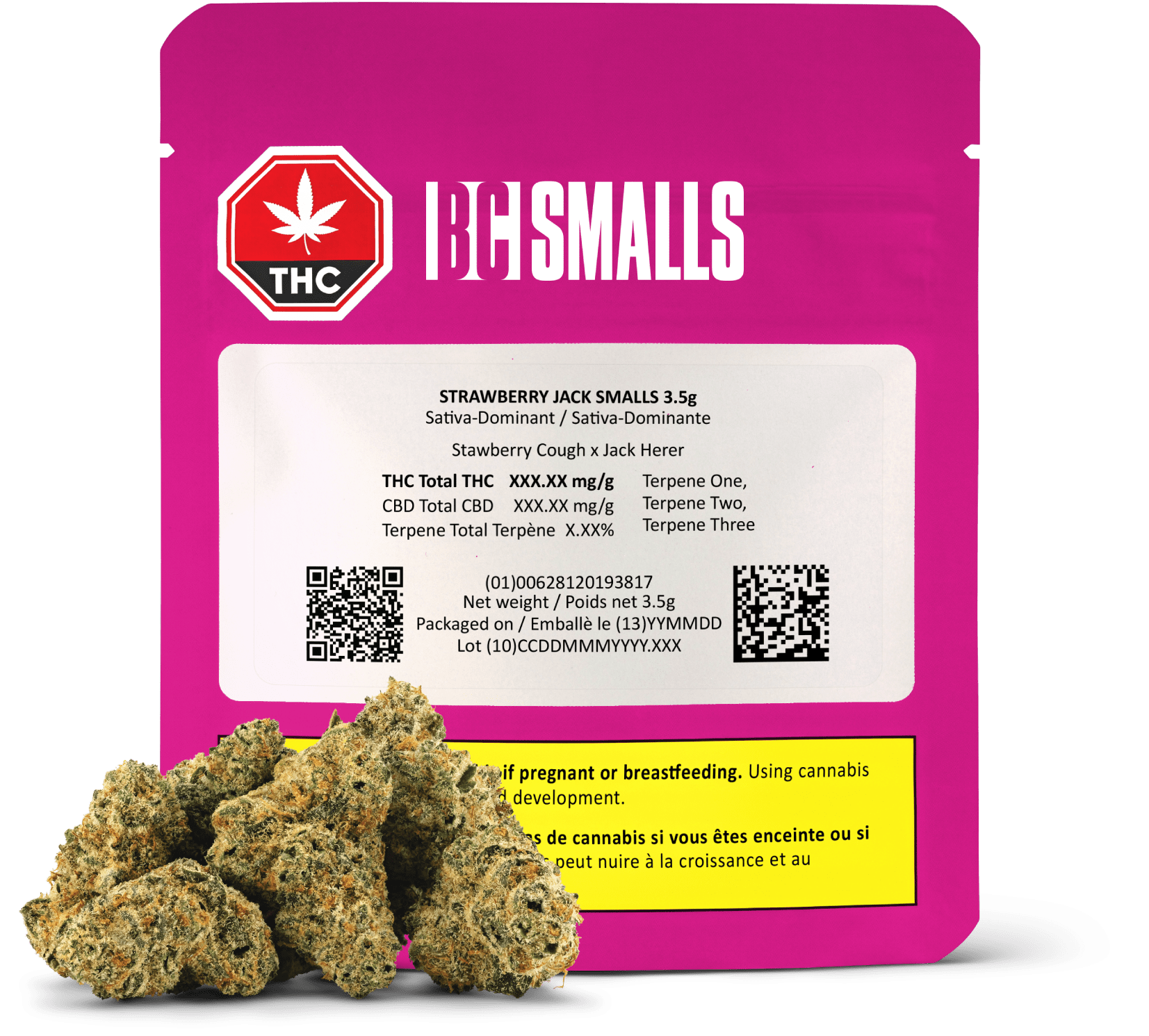 BC Smalls | STRAWBERRY JACK SMALLS | 3.5g