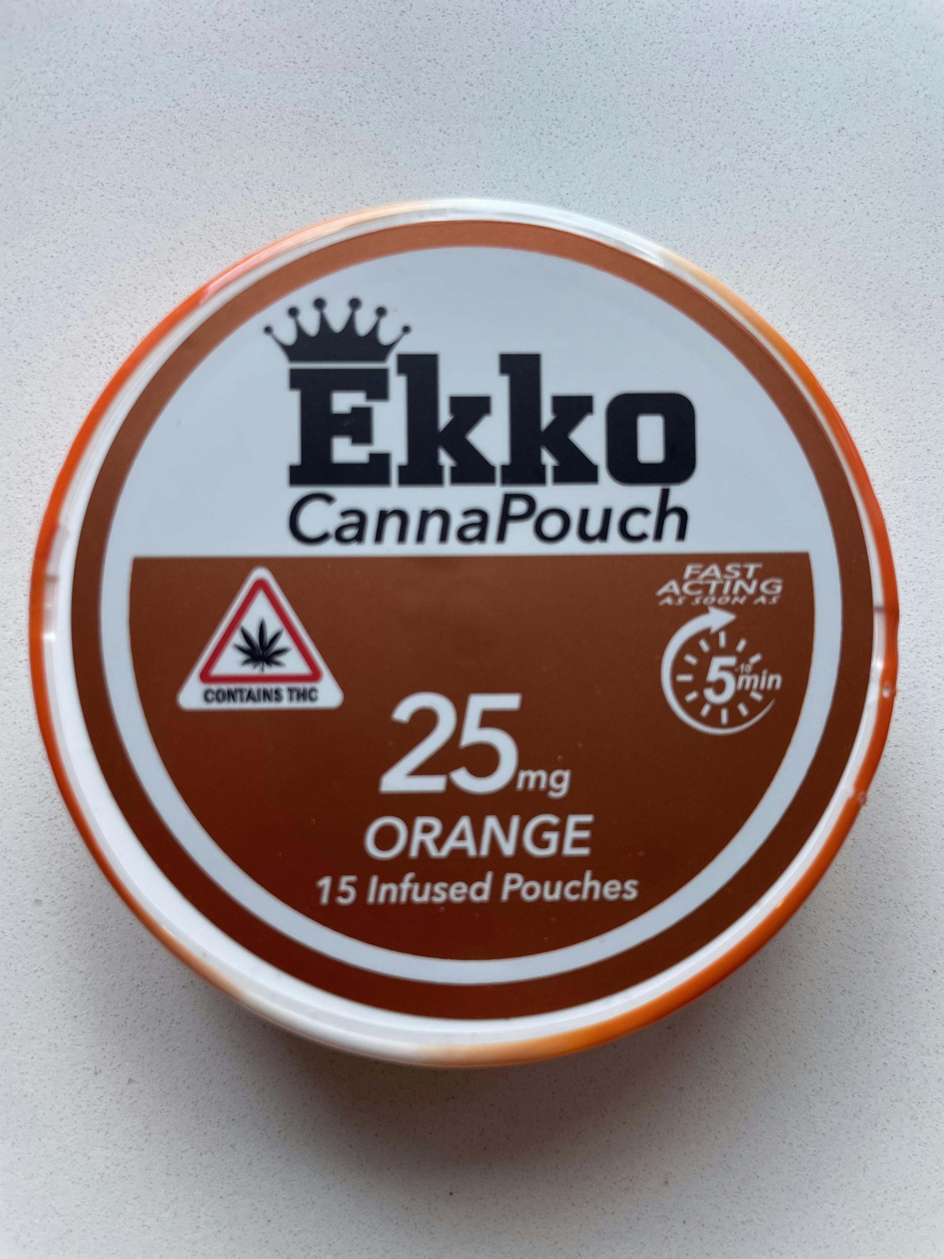 EkkoEssence - Orange CannaPouch (375mg)
