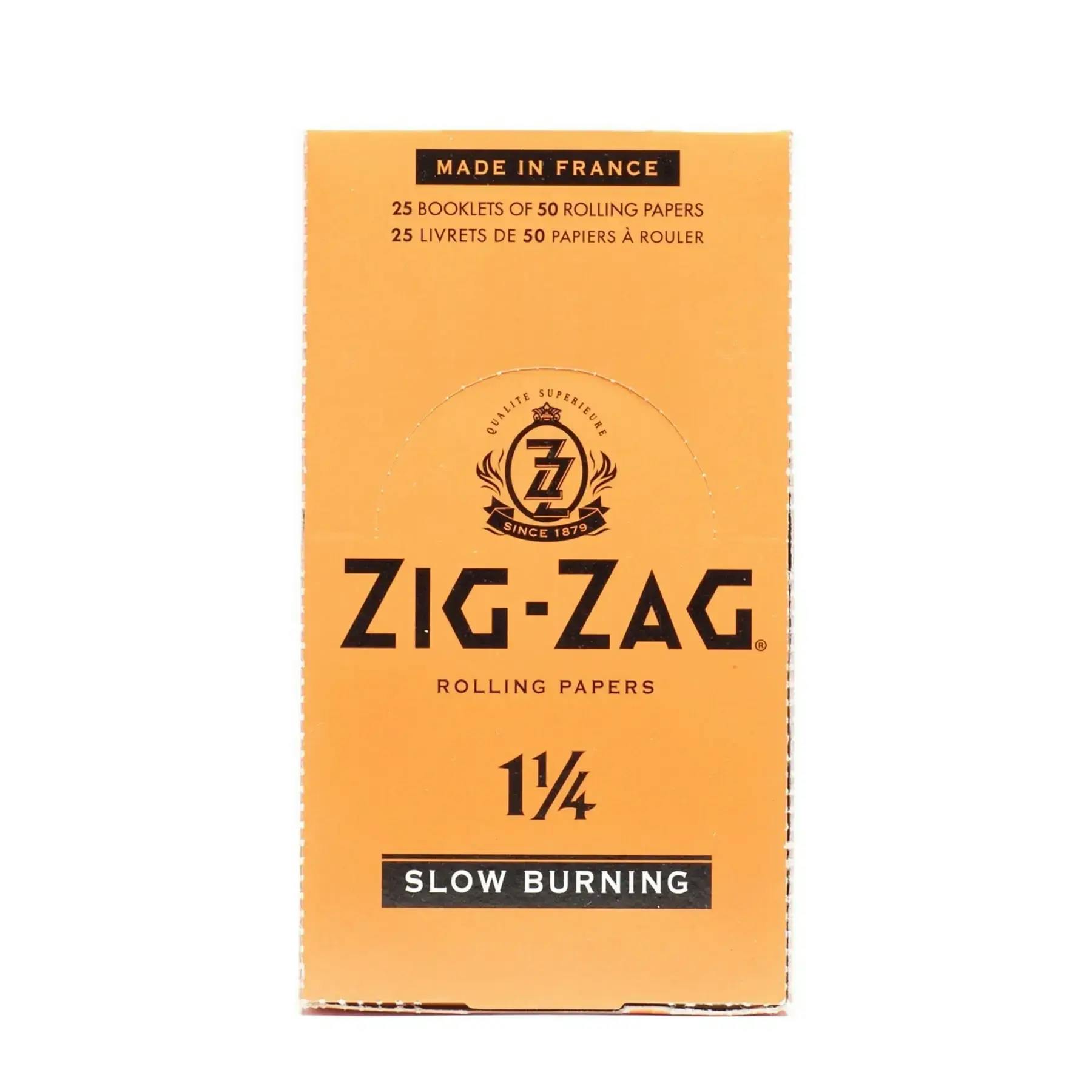 Zig-Zag - 1 1/4" Slow Burning Rolling Papers (Orange)