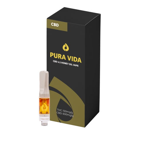 CBD 4:1 Honey Oil Cartridge