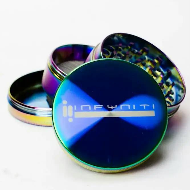 4 Parts Rainbow Herb Grinder 60mm