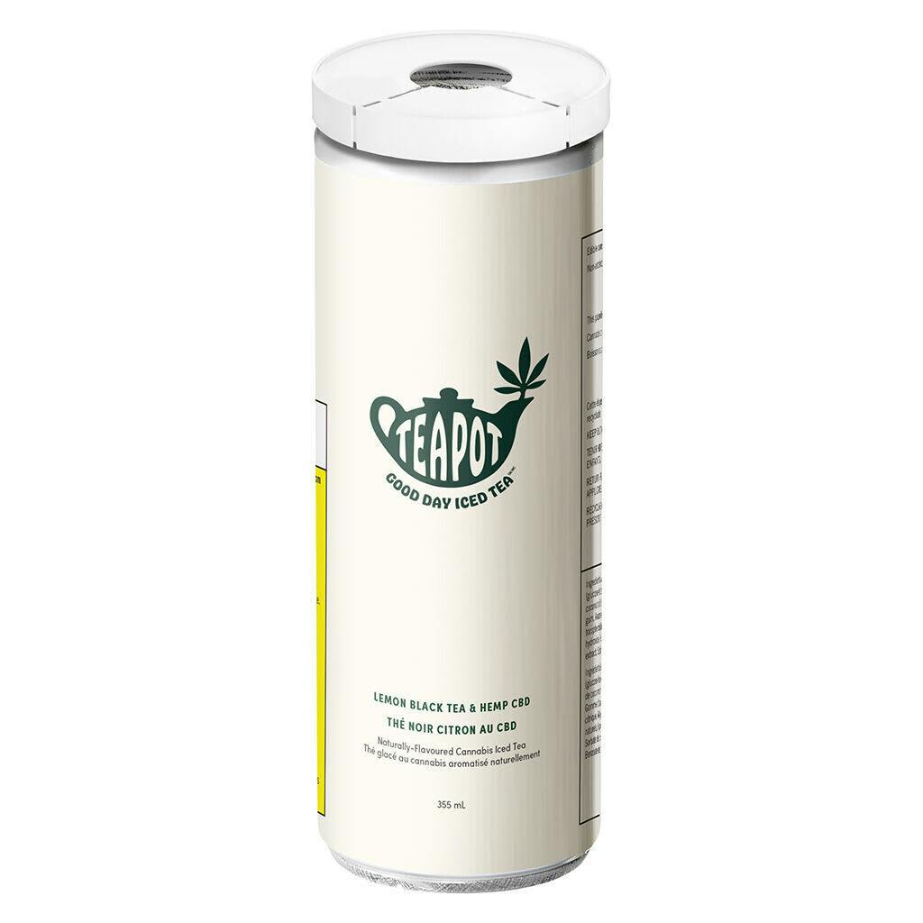 Lemon Black Tea & CBD 355ml