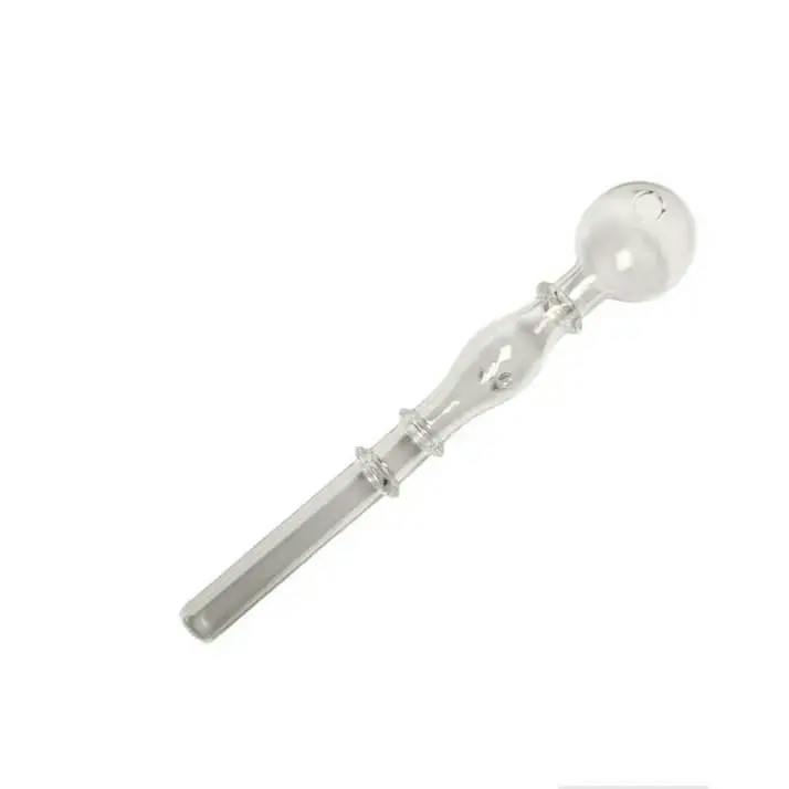 Colourful Oil Burner Pipe - Clear