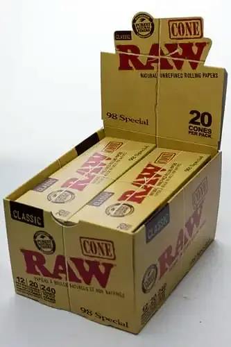 RAW Classic 98 Special Cones