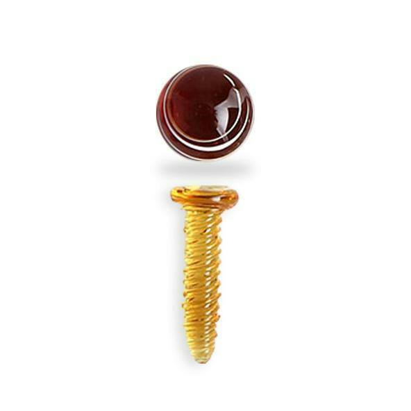 Heneybee Herb - Dab Screw Set - Yellow