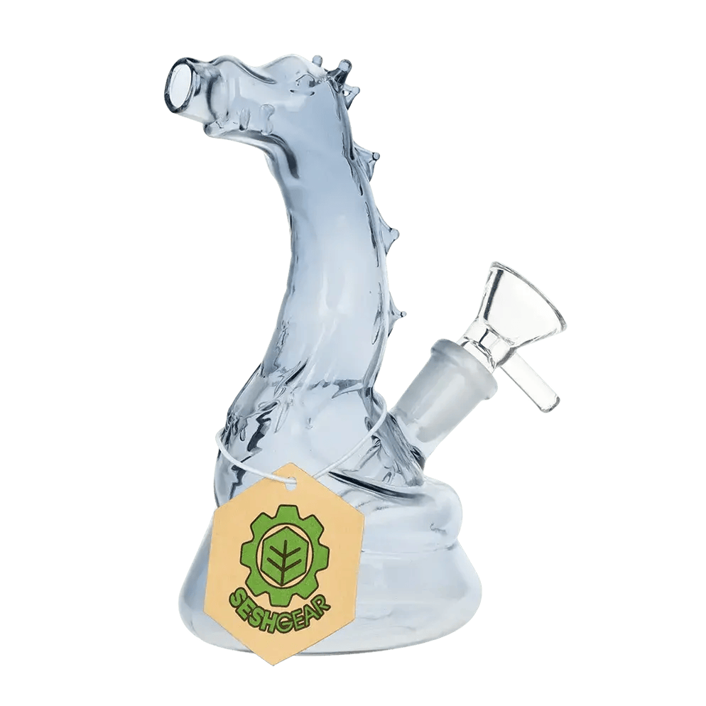 6" Puff The Magic Dragon Waterpipe - Grey