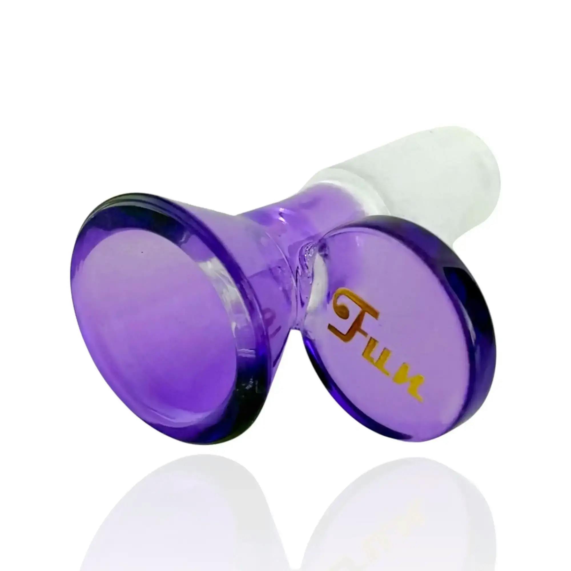 Fortune | 14mm Joint Handle Bowl - Purple
