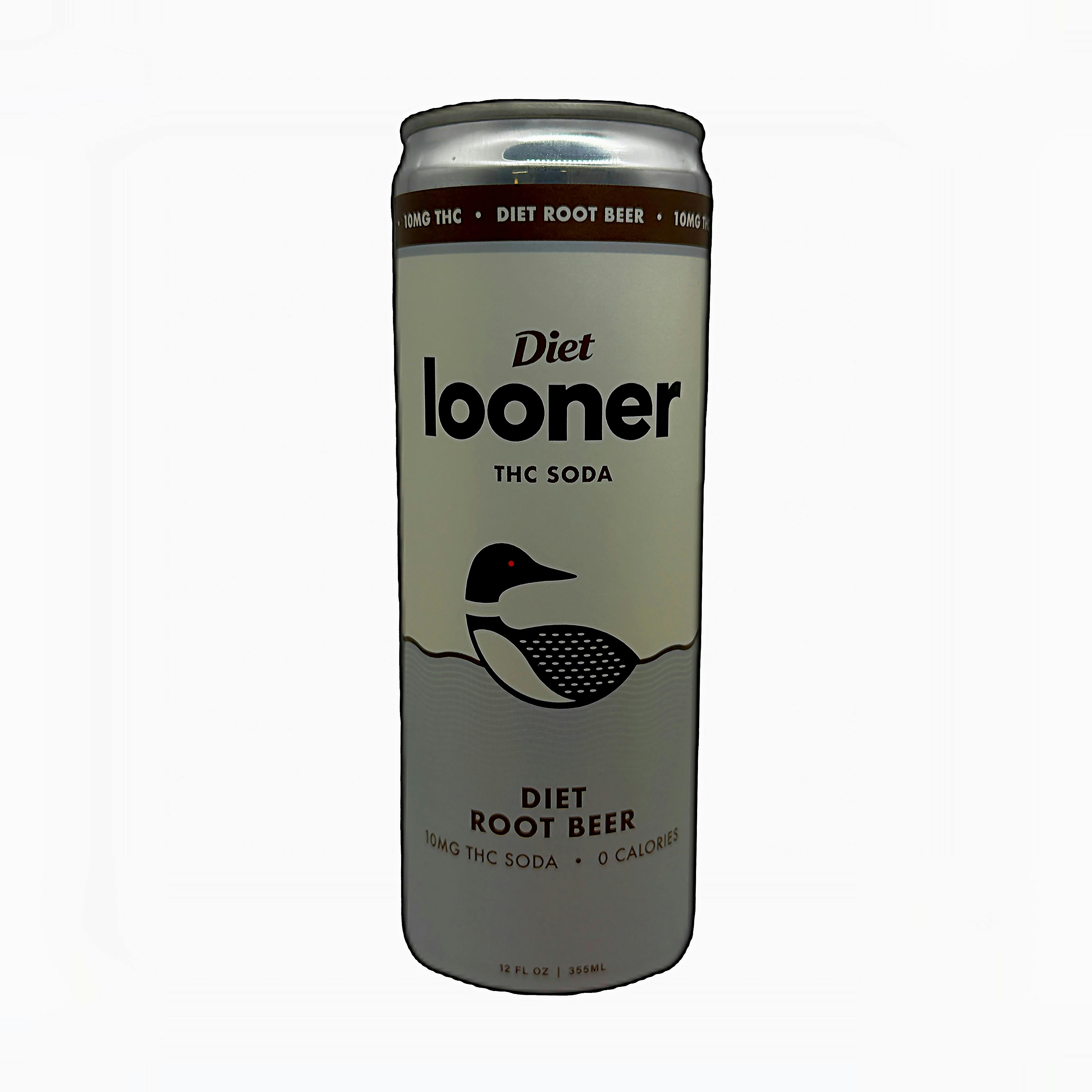 Looner Soda Diet Root Beer