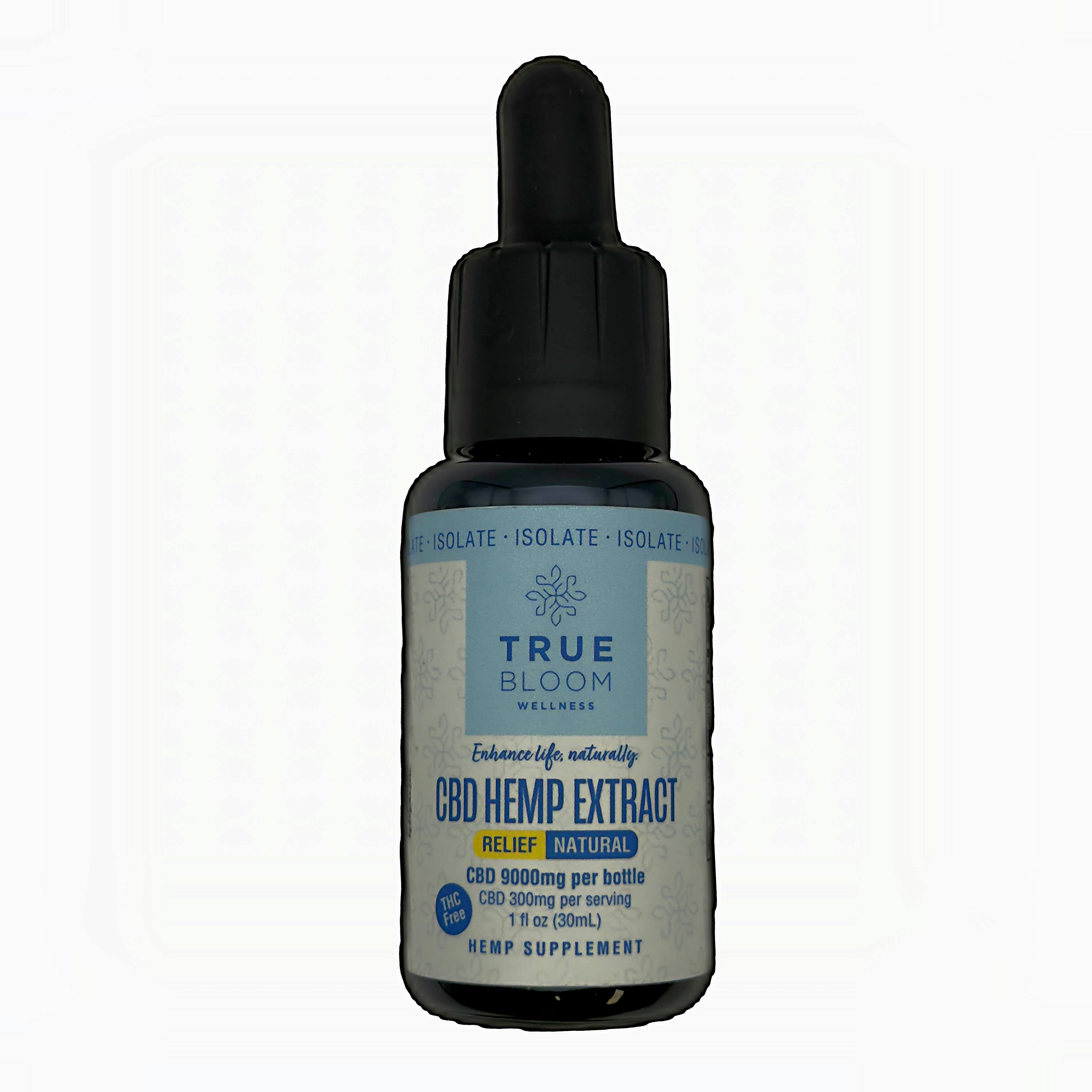 True Bloom CBD tincture 9000mg at Lake Superior Dispensary