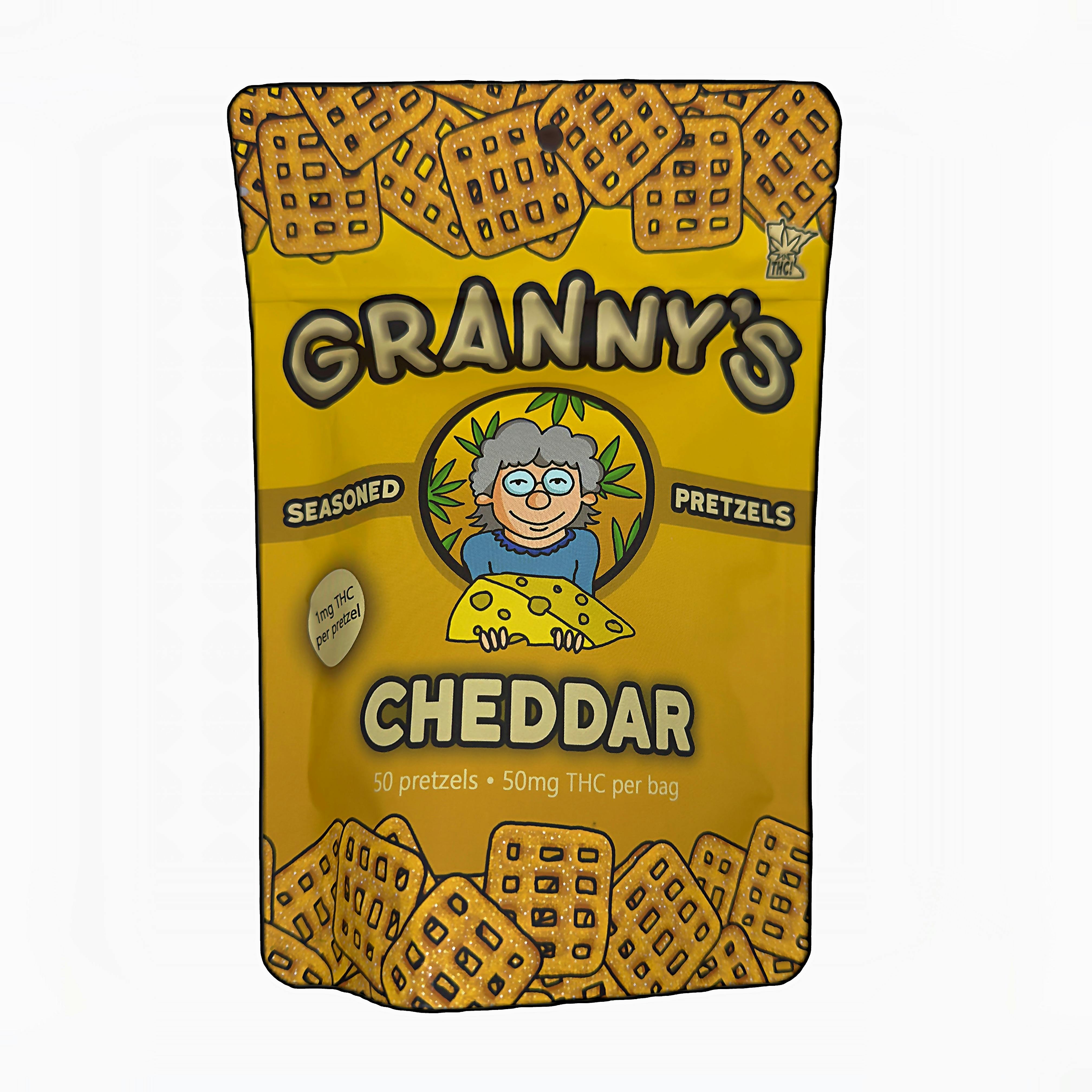 Granny's Pretzels Cheddar
