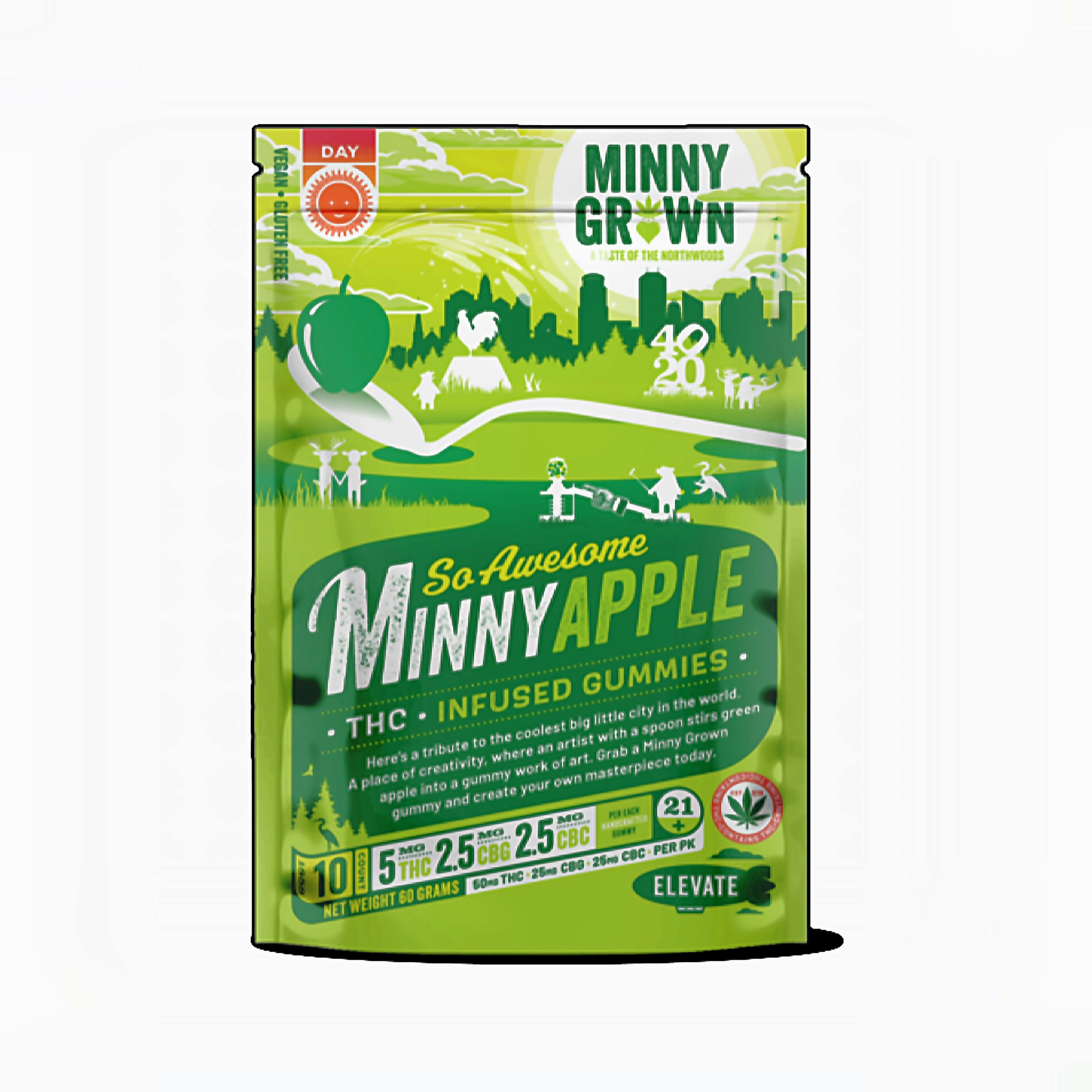 Minny Grown Gummies- Apple