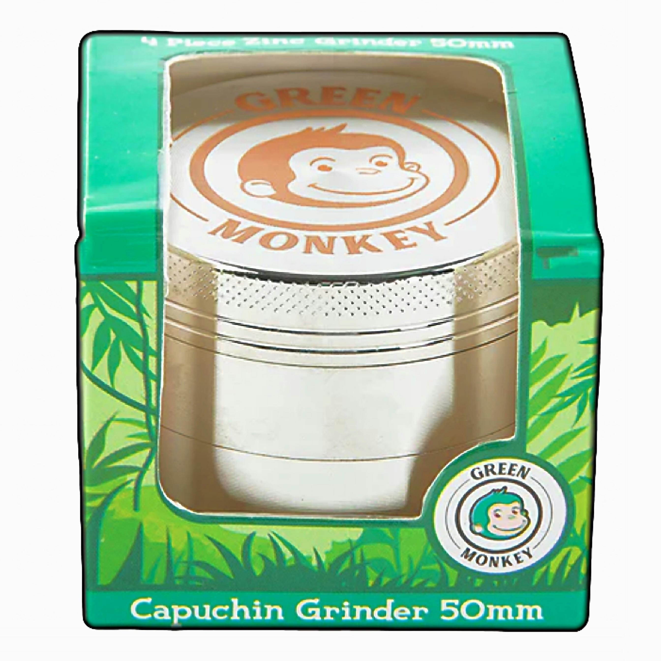 Green Monkey Grinder 50mm silver