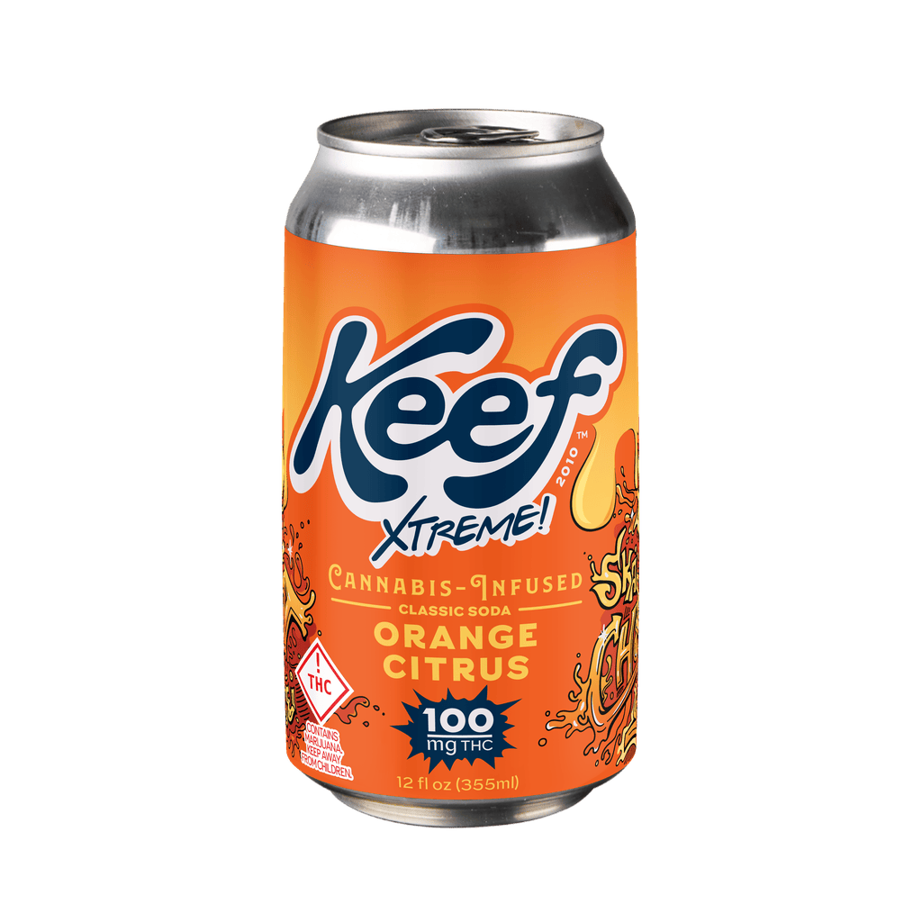 KEEF Orange Citrus Soda 100mg   Beverage