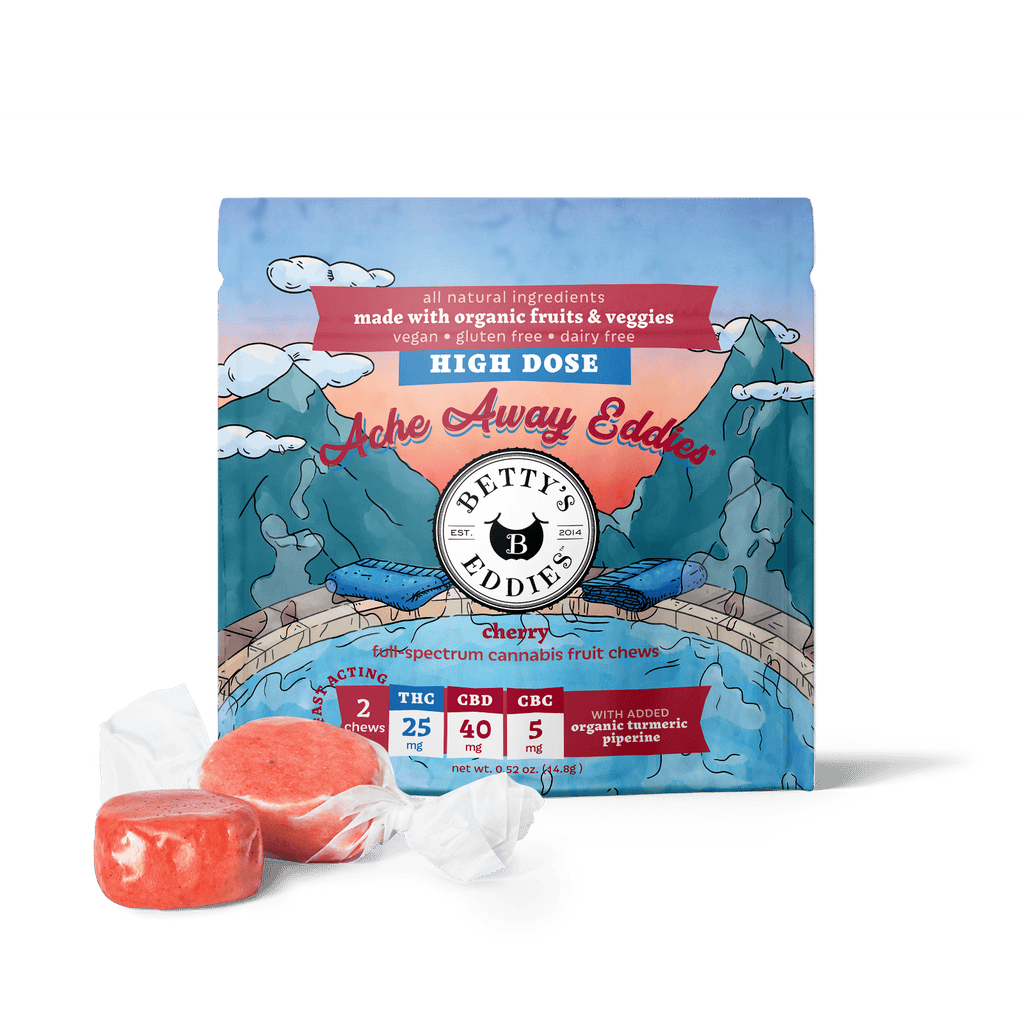 Cherry 1:8:2 CBC/CBD/THC Soft Candy 50mg [2pk] Candy