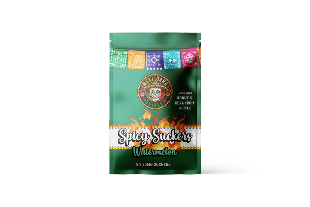 Mexijuana Spicy Watermelon Hard Candy 100mg [5pk] Candy