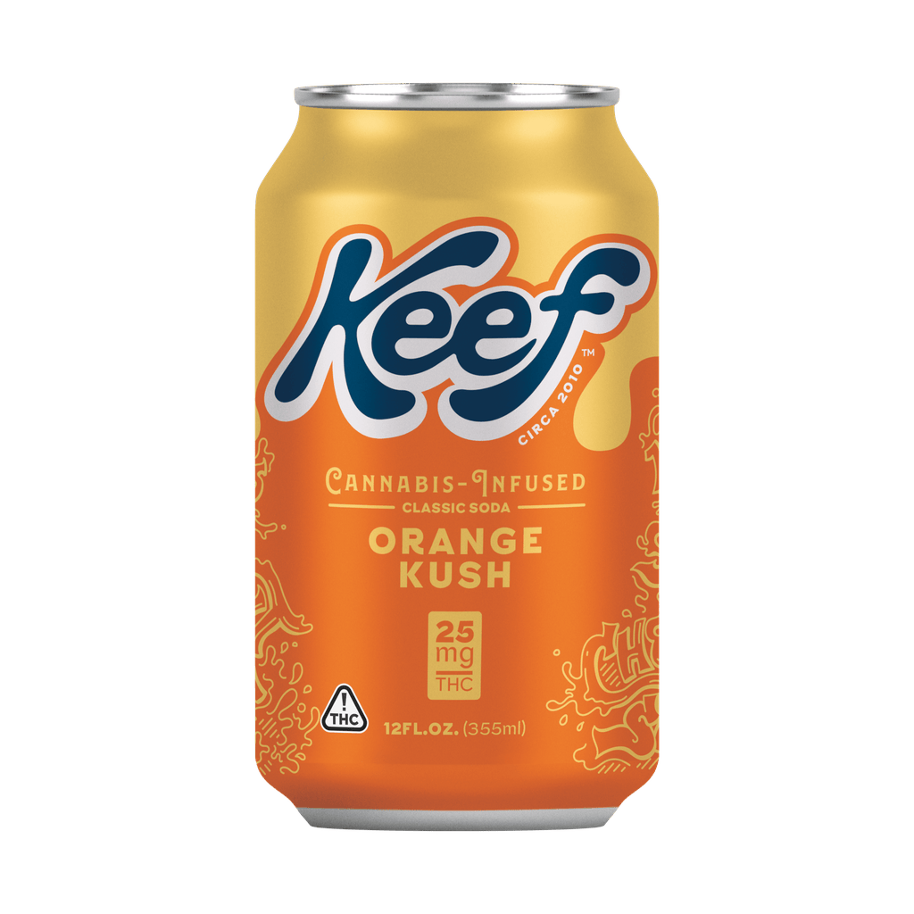 KEEF Orange Kush Soda 25mg [1pk] Beverage