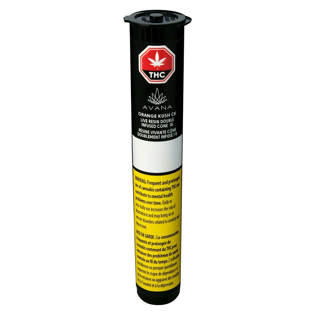 Avana - Orange Kush CK Live Resin Double Infused Cone - Indica - 1g