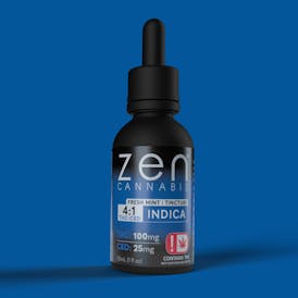 ZEN TINCTURE INDICA FRESH MINT 4:1