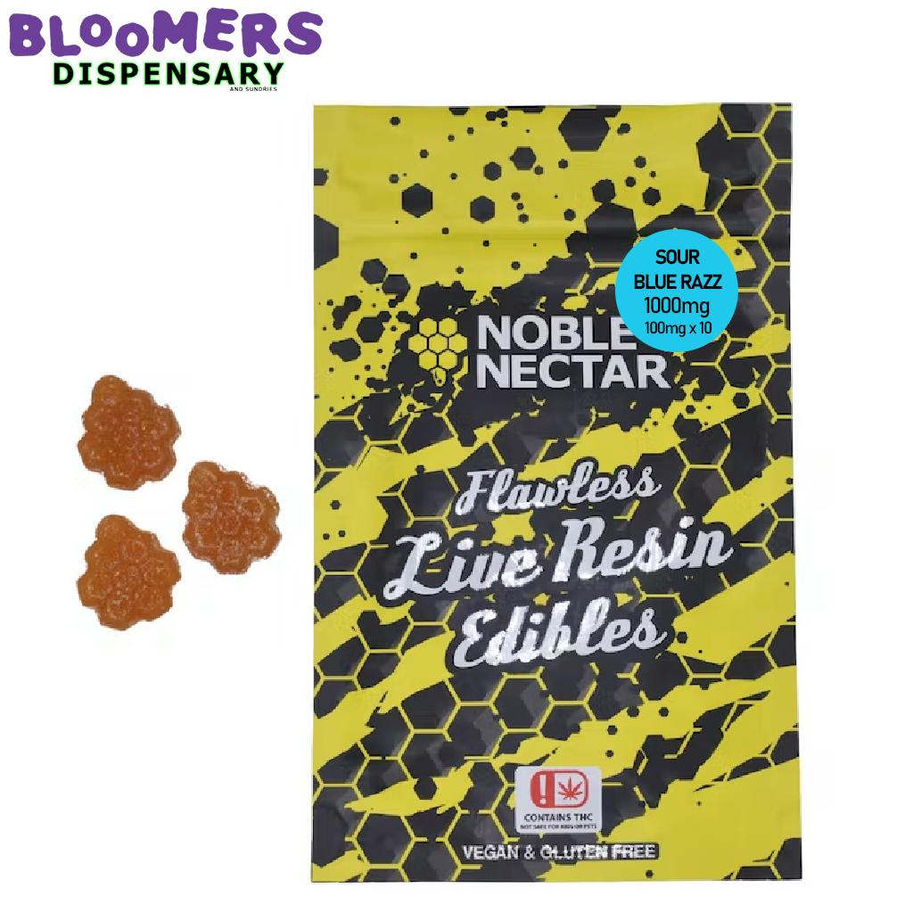 NN GUMMY LIVE RESIN SOUR BLUE RAZZ 1,000MG H