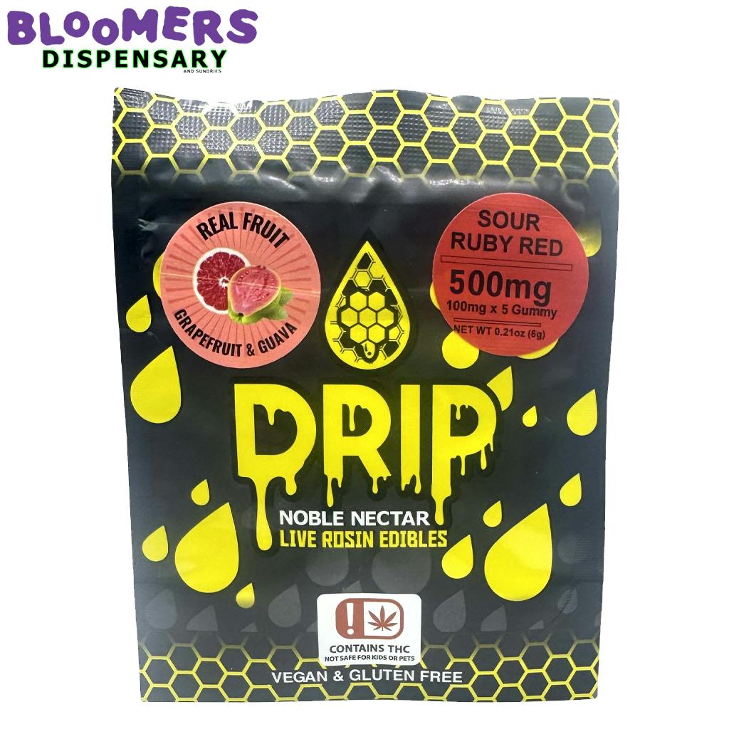 NN GUMMY LIVE ROSIN SOUR RUBY RED 500MG H