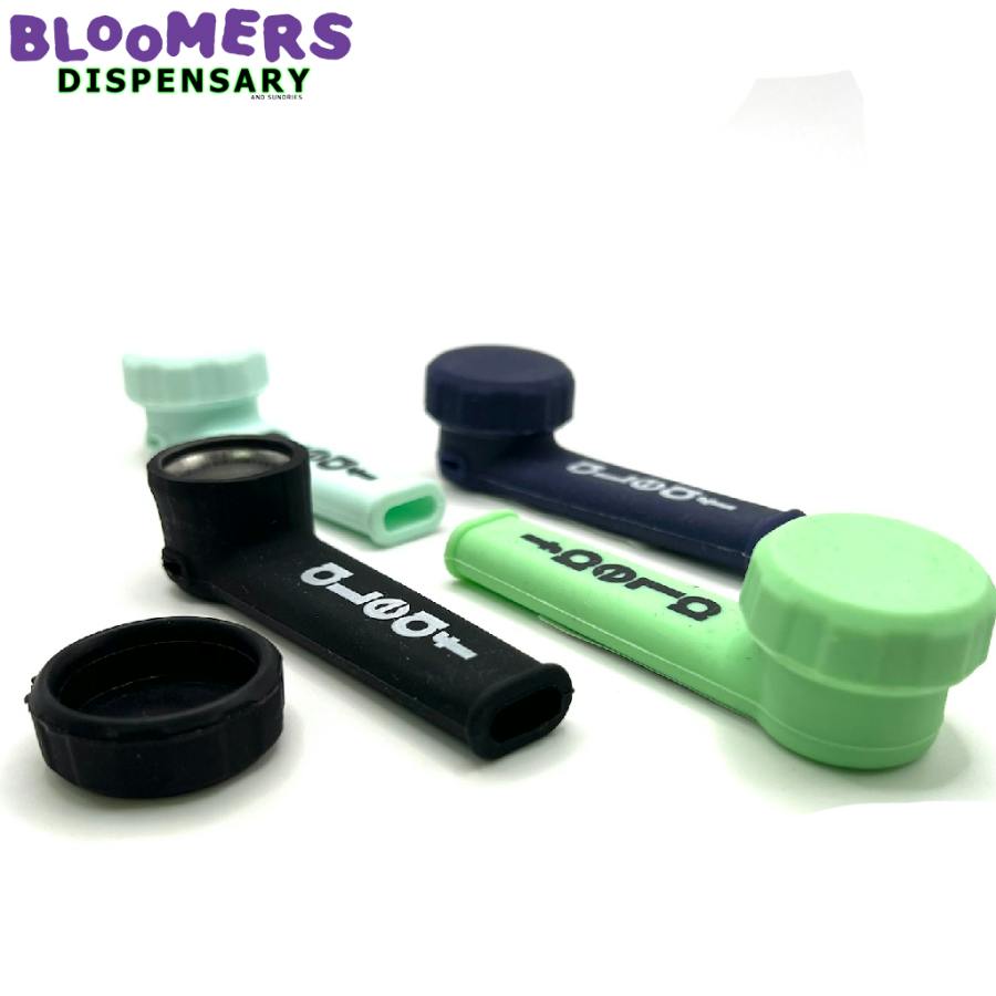 SILICONE HAND PIPE W/CAP