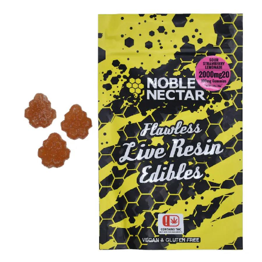 NN GUMMY LIVE RESIN SOUR STRAWBERRY LEMONADE 2,000MG