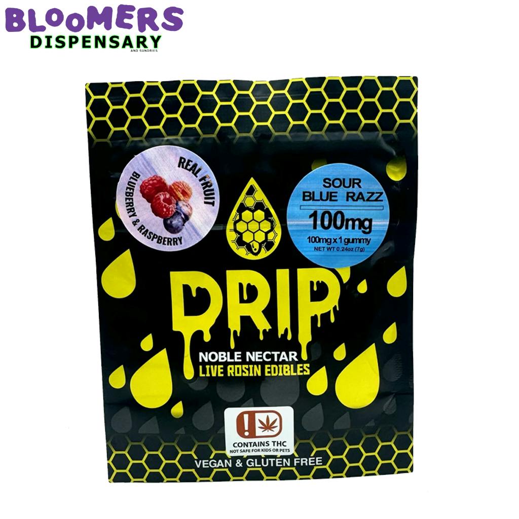 NN GUMMY LIVE ROSIN SOUR BLUE RAZZ 100 MG