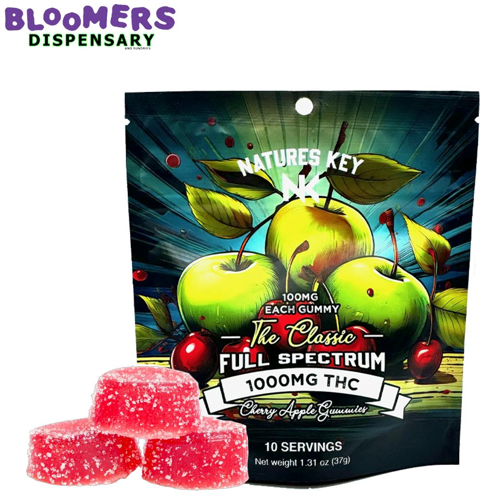 NK GUMMIES CHERRY APPLE 1,000MG SATIVA
