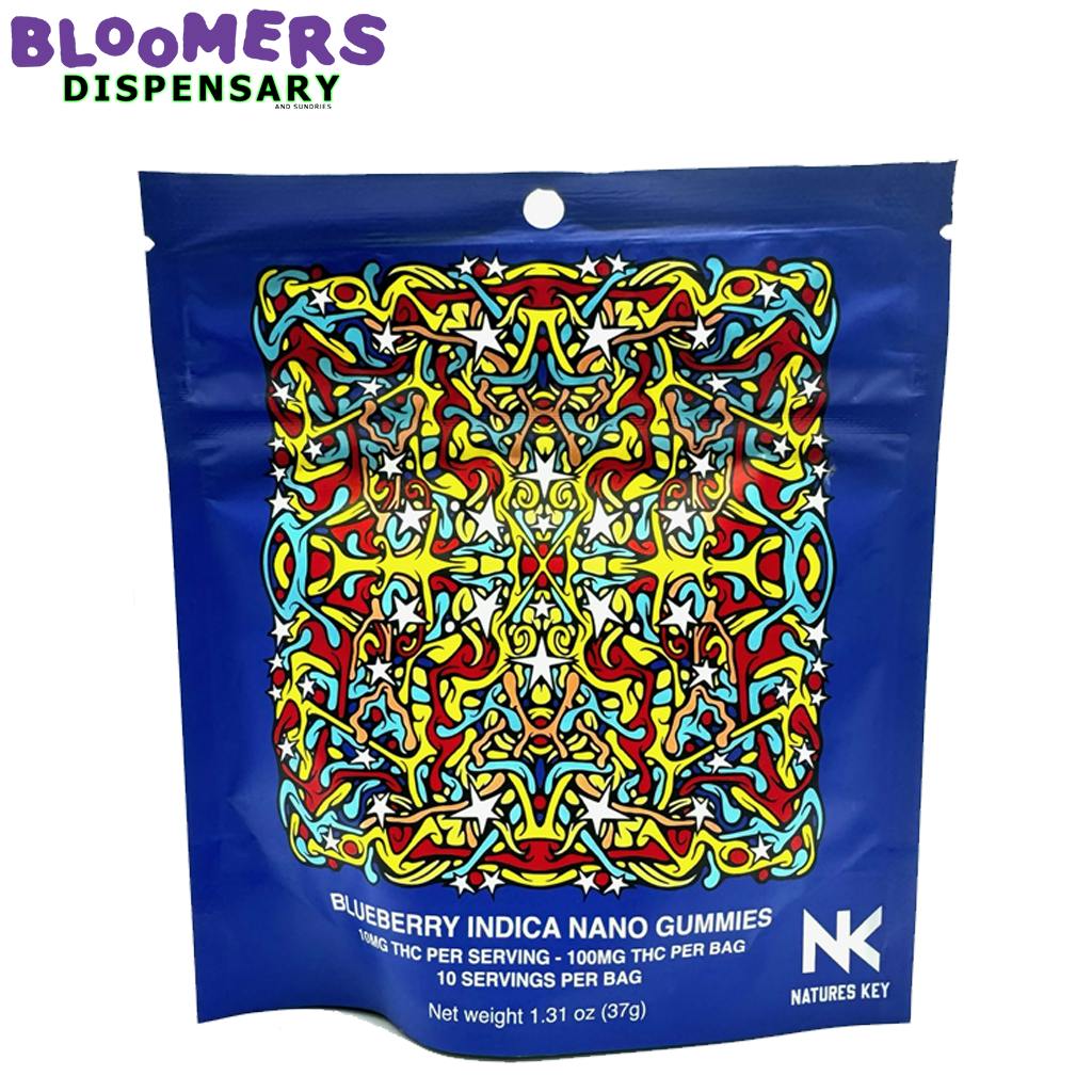 NK GUMMIES - BLUEBERRY 100MG Indica