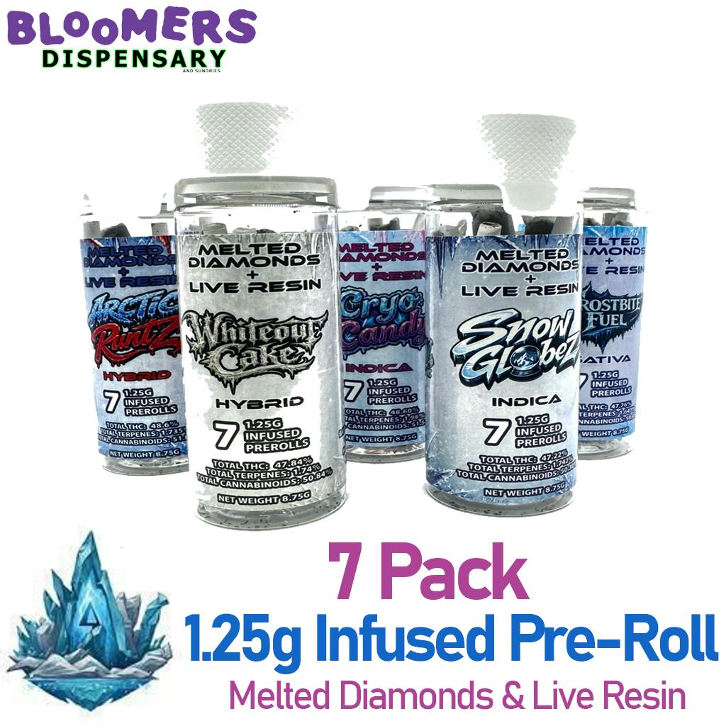 ARCTIC EXTRACTS | INFUSED PRE-ROLL | 7 PACK | Glacier Drip | 8.75g - Sativa