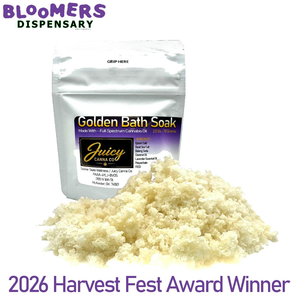 JUICY COMPANIES | GOLDEN BATH SOAK - Single | 70g