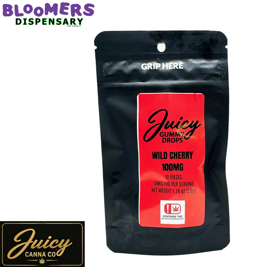 Juicy | Gummy Drops | Strawberry | 100mg