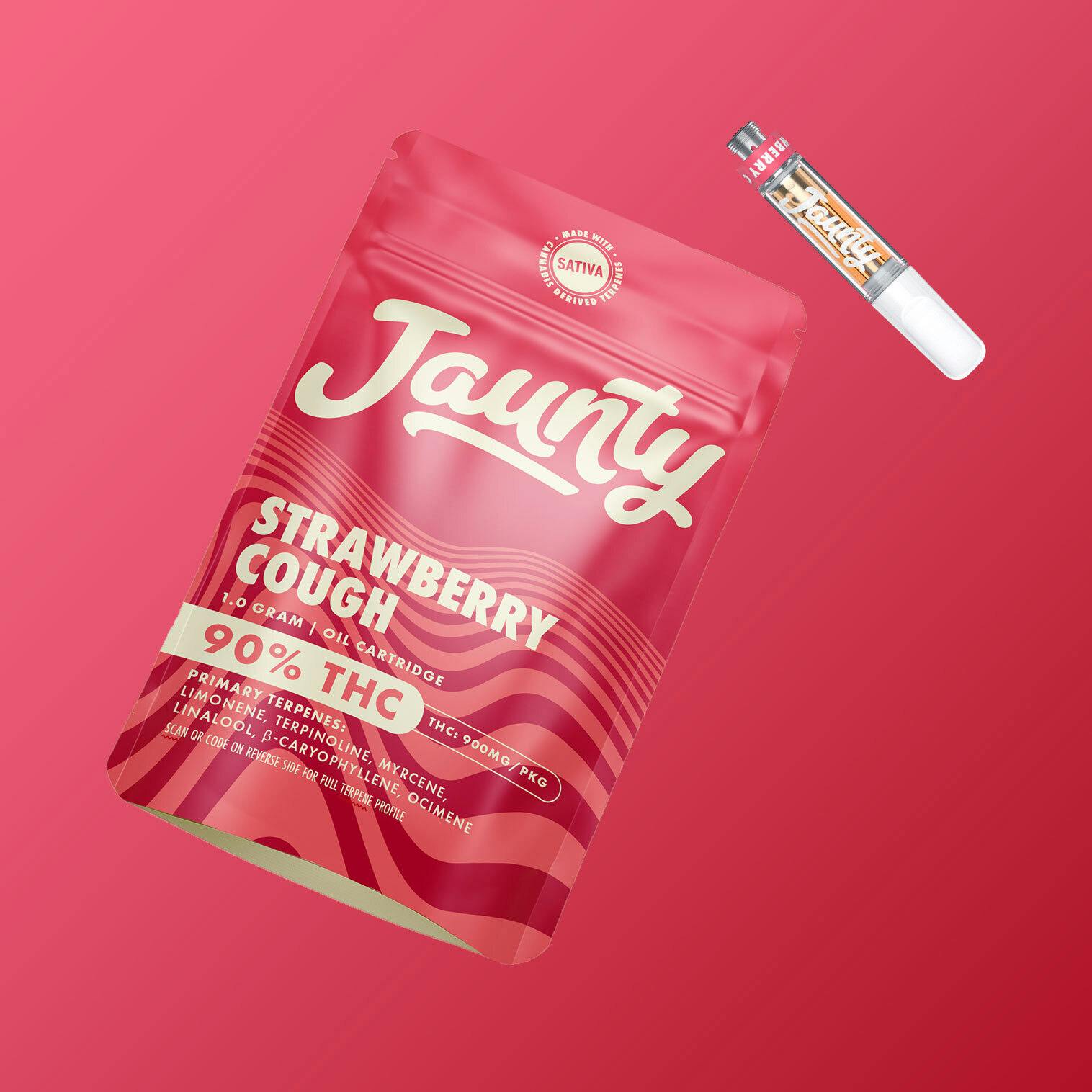 Jaunty | Strawberry Cough | Cartridge