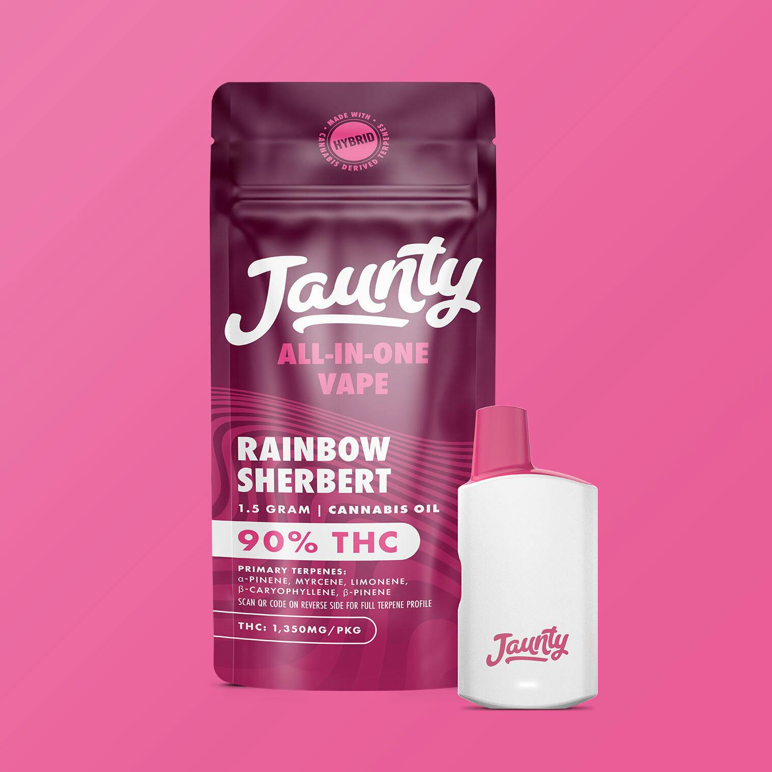 Jaunty | Rainbow Sherbert | Disposable