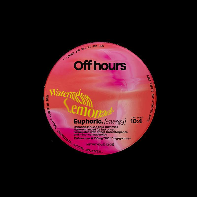 Off Hours | Euphoric Watermelon Lemonade | Edibles