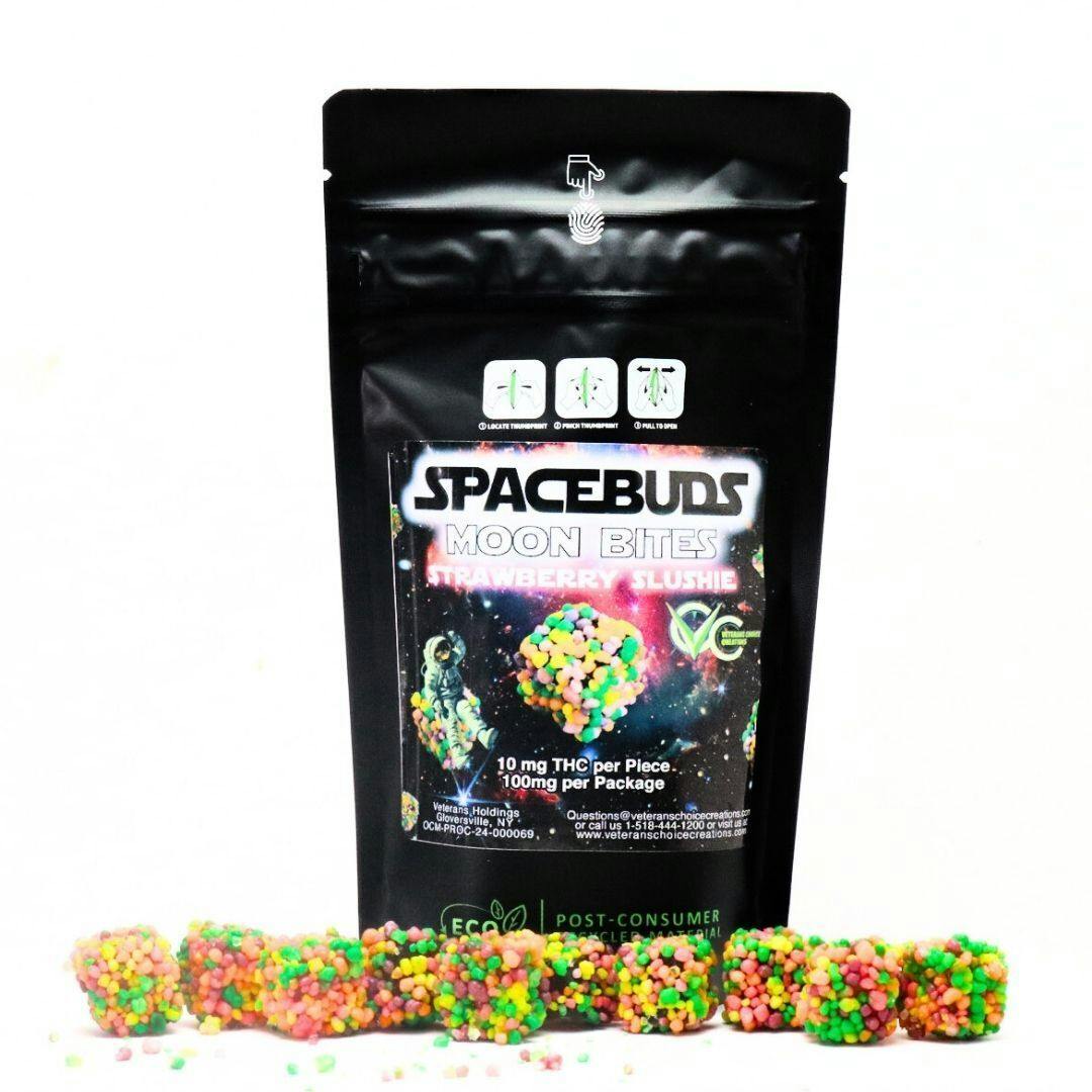 Spacebuds | Strawberry Slushie | Live Rosin Edibles